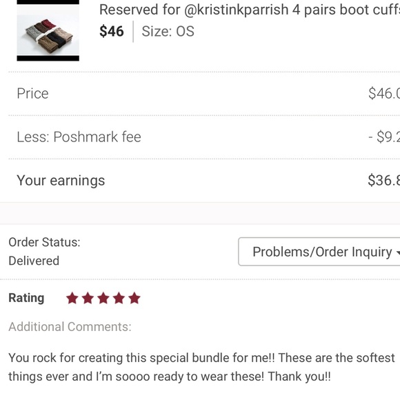 🆕6 colors👢Reversible Boot Topper Knit Leg Warmer - Picture 8 of 8